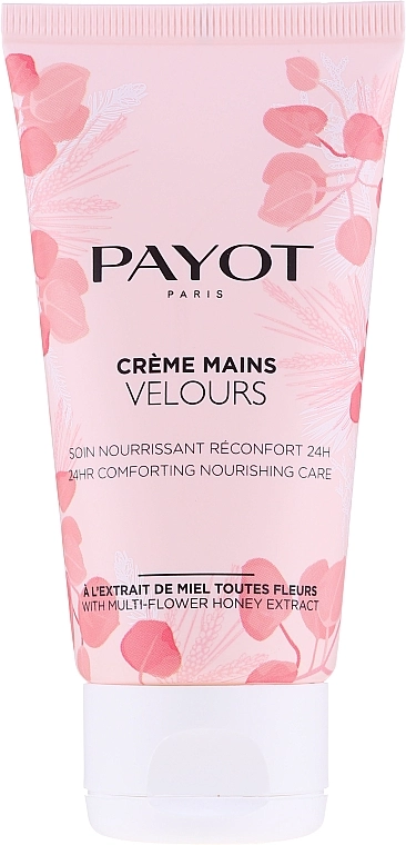 Payot Крем для рук Mains Velours 24Hr Comforting Nourishing Care Multi-Flower Honey Extract Hand Cream - фото N1