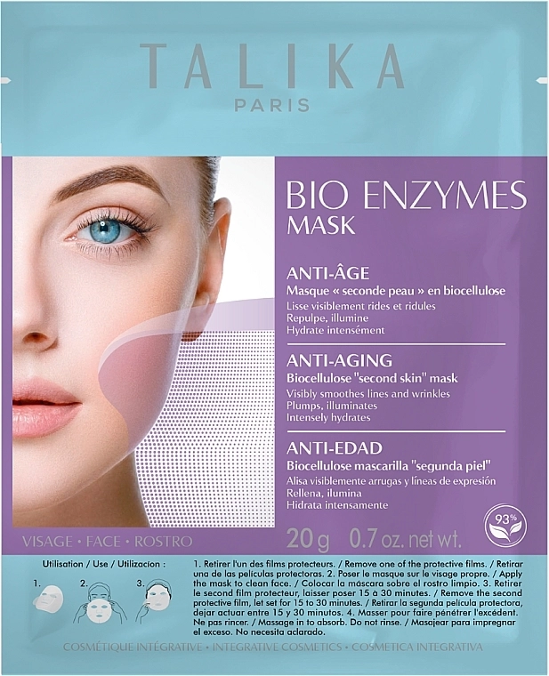 Talika Омолоджувальна маска для обличчя Bio Enzymes Anti-Age Mask - фото N1