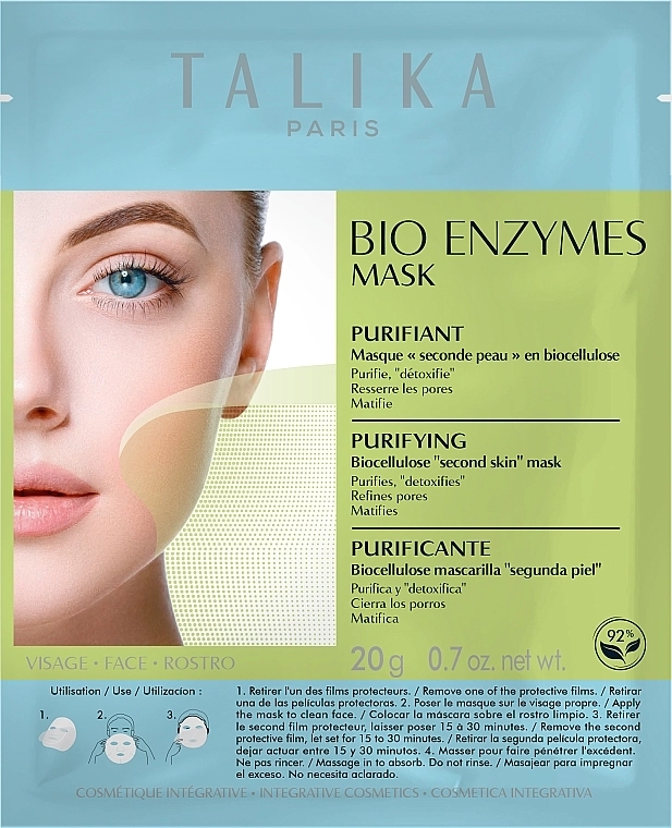 Talika Очищающая маска для лица Bio Enzymes Purifying Mask - фото N1