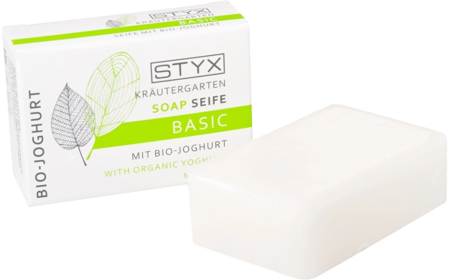 Styx Naturcosmetic Мило "Йогурт" Basic Soap With Organic Yoghurt - фото N1