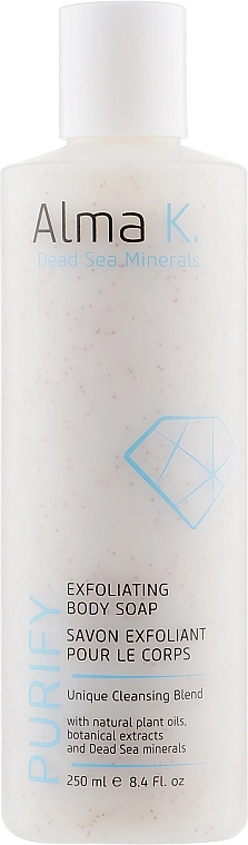 Alma K. Мило-скраб для тіла з відлущувальним ефектом Exfoliating Body Soap - фото N1