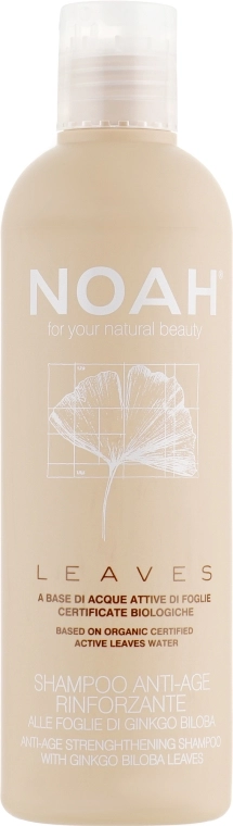 Noah Зміцнювальний шампунь з листя гінкго - фото N1