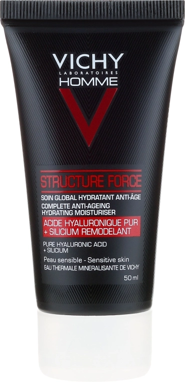 Vichy Флюид для лица Homme Structure Force Complete Anti-ageing Hydrating Moisturiser - фото N2