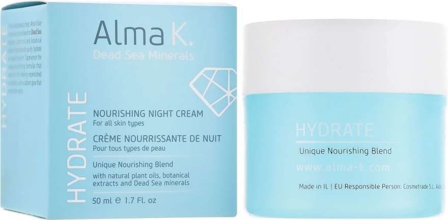 Alma K. Крем ночной для всех типов кожи Nourishing Night Cream - фото N1