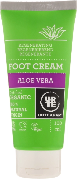 Urtekram Крем для ног Urtekram Aloe Vera Foot Cream - фото N1