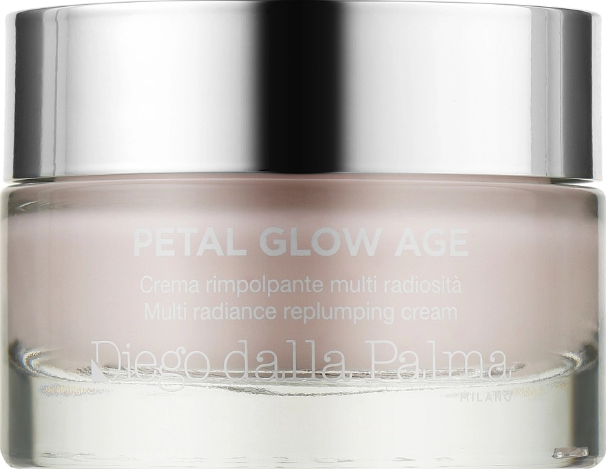 Diego Dalla Palma Антивозрастной крем для лица для сияющей кожи Petal Glow Age Multi Radiance Replumping Cream - фото N1