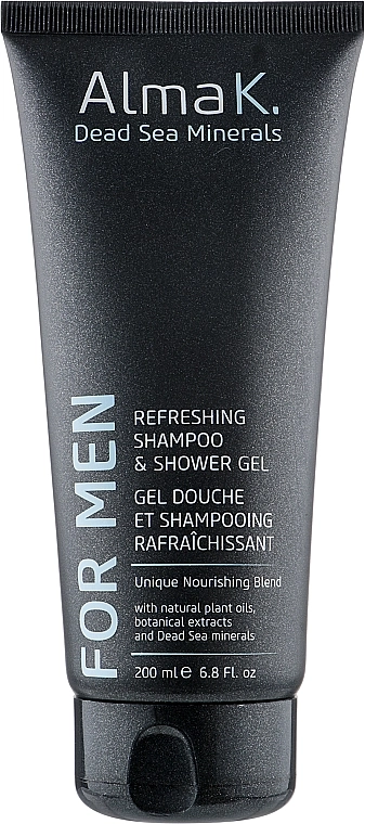 Alma K. Освіжальний шампунь і гель для душу For Men Refreshing Shampoo And Shower Gel - фото N1