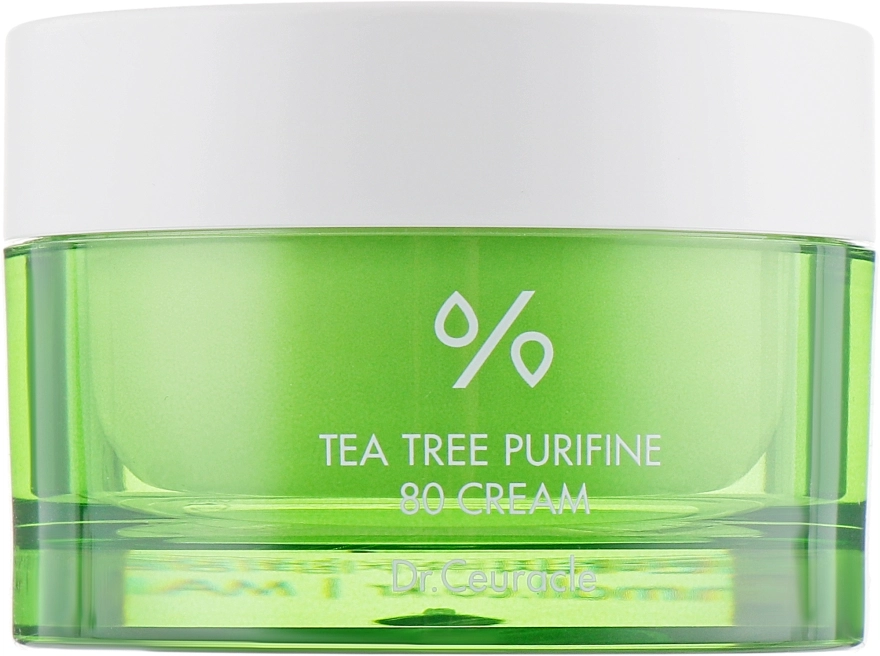 Dr. Ceuracle Крем для обличчя з екстрактом чайного дерева Tea Tree Purifine 80 Cream - фото N2