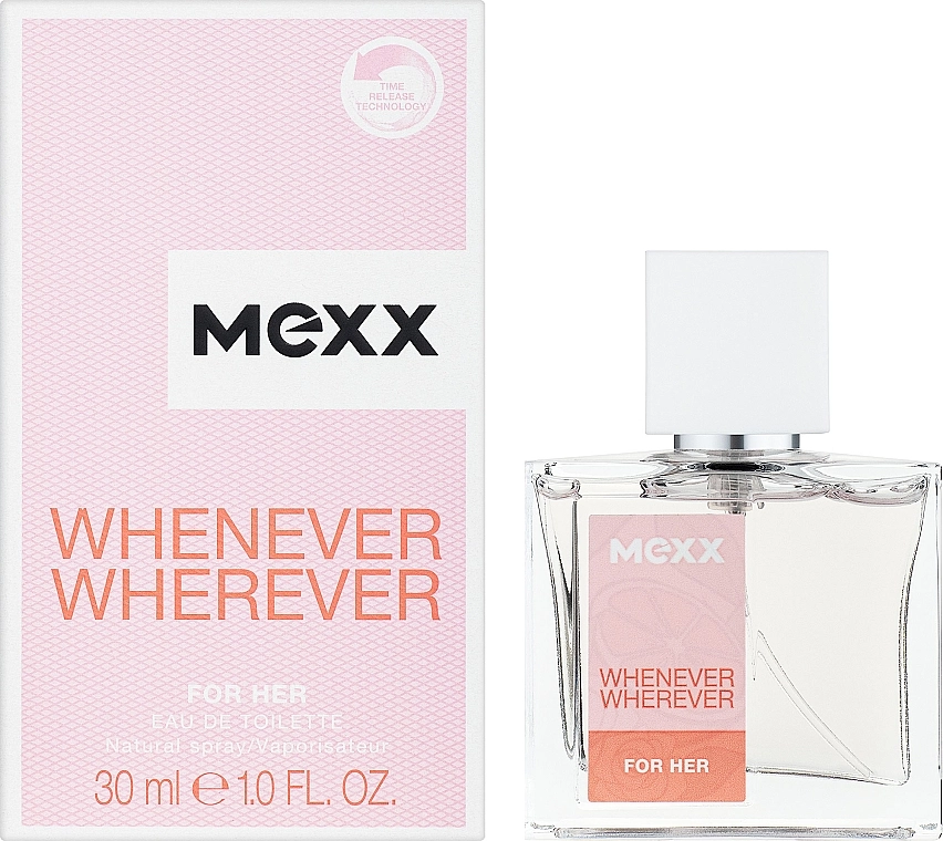 Туалетна вода жіноча - Mexx Whenever Wherever For Her, 30 мл - фото N1