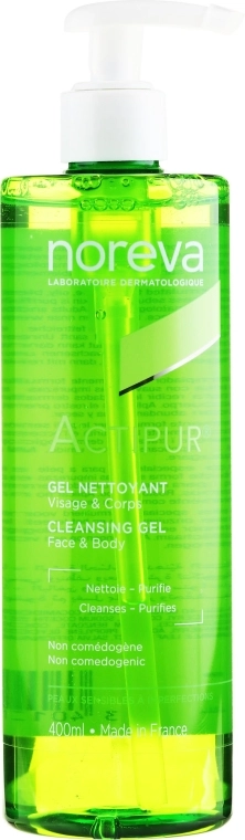 Noreva Laboratoires Очищающий гель для лица и тела Noreva Actipur Dermo Cleansing Gel Face & Body - фото N3