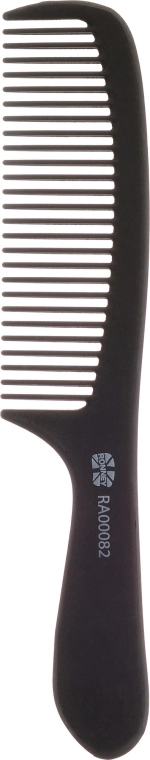 Ronney Professional Гребінець для волосся, 195 мм Carbon Comb Line 082 - фото N1