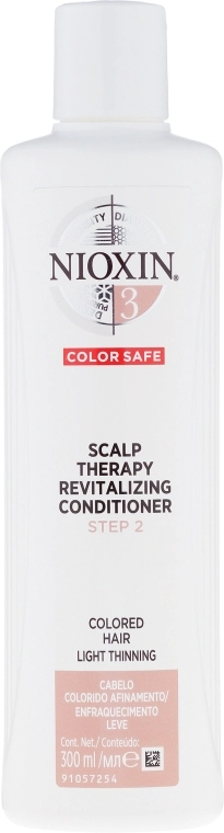 Nioxin Восстанавливающий кондиционер Thinning Hair System 3 Color Safe Scalp Revitalizing Conditioner - фото N1