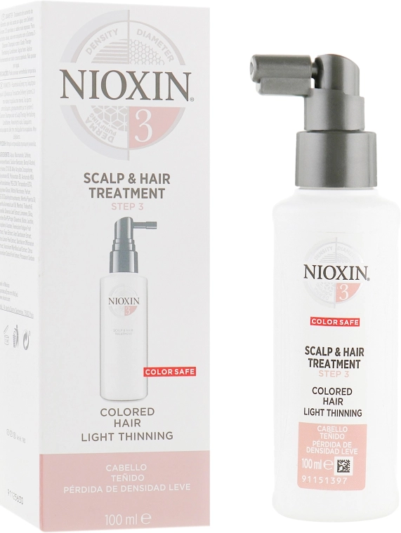 Nioxin Живильна маска для шкіри голови і волосся Color Safe System 3 Scalp Treatment - фото N1