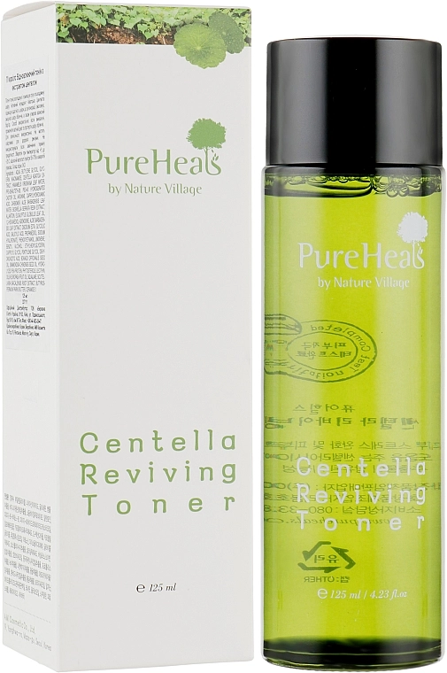 PureHeal's Восстанавливающий тоник с экстрактом центеллы Centella Reviving Toner - фото N1