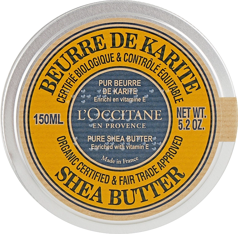 L'Occitane Крем для тіла Organic Pure Shea Butter - фото N1