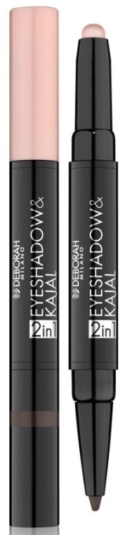 Deborah 2in1 Eyeshadow & Kajal Тіні-олівець для очей - фото N1