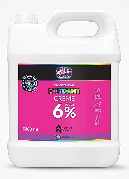 Ronney Professional Крем-окислитель Oxidant Creme 6% - фото N4