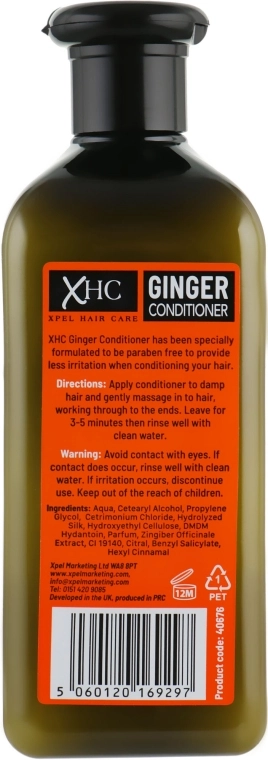 Xpel Marketing Ltd Кондиціонер від лупи "Імбир" Ginger Conditioner - фото N2