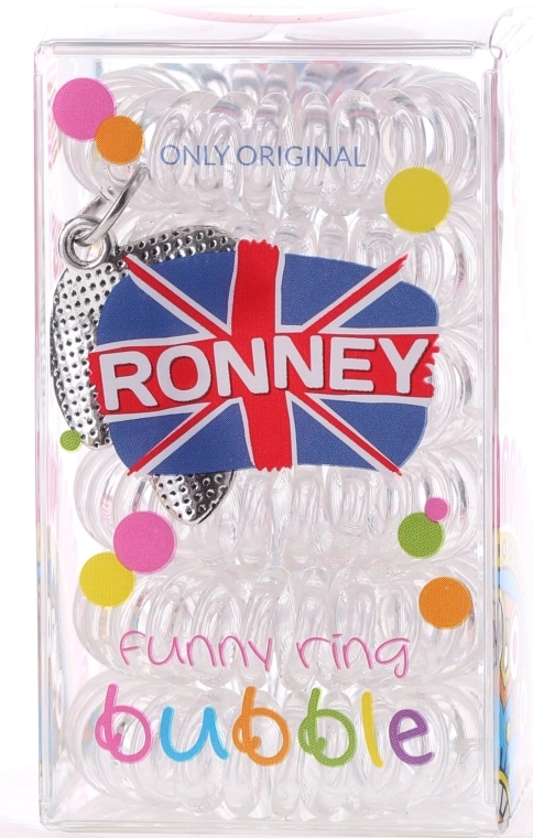 Ronney Professional Резинки для волосся Funny Ring Bubble 10 - фото N1