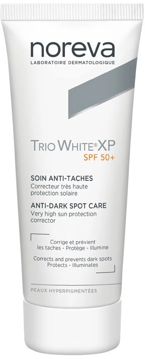 Noreva Laboratoires Крем против пигментных пятен Trio White XP Anti-Dark Spot Care SPF 50+ - фото N2