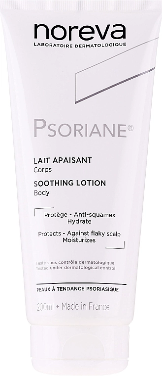 Noreva Laboratoires Успокаивающее увлажняющее молочко для тела Psoriane Soothing Moisturizing Fluid - фото N2