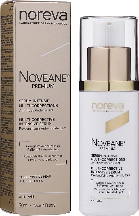 Noreva Laboratoires Мультифункциональная сыворотка для лица Noveane Premium Serum Intensif Multi-Corrections - фото N5