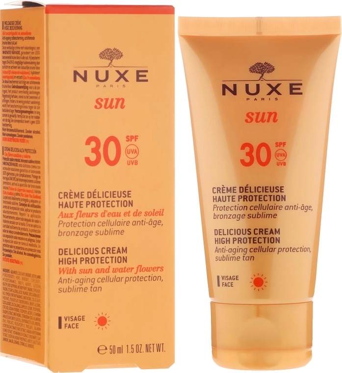 Nuxe Сонцезахисний крем для обличчя Sun Delicious Face Cream SPF 30 - фото N1