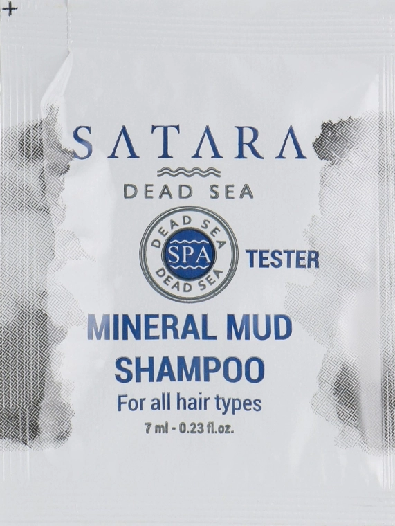 Satara Минеральный грязевой шампунь Dead Sea Mineral Mud Shampoo (пробник) - фото N1