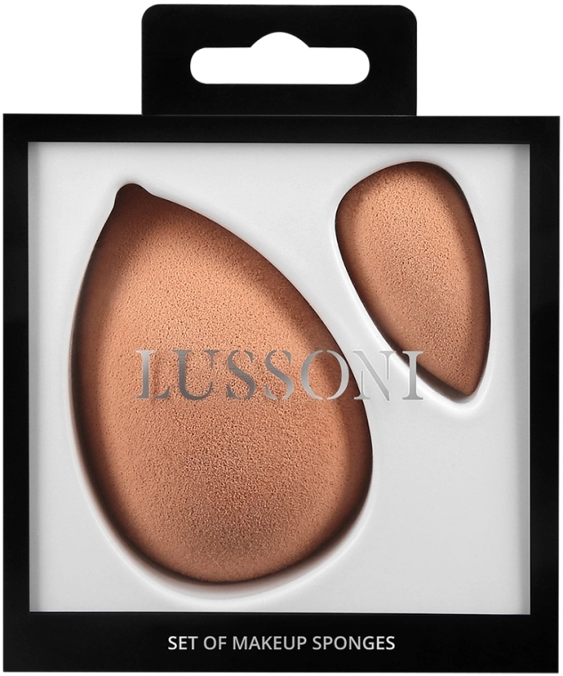 Lussoni Спонж для макіяжу Raindrop Makeup Sponge Set - фото N1