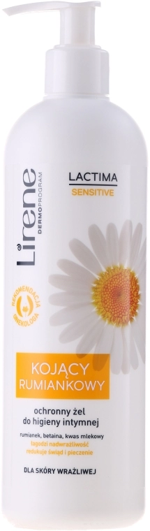 Lirene Гель для интимной гигиены с ромашкой Dermo Program Lactima Sensitive Gel - фото N1