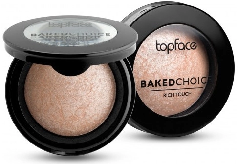 TopFace Baked Choice Rich Touch Highlighter Хайлайтер запеченный - фото N1