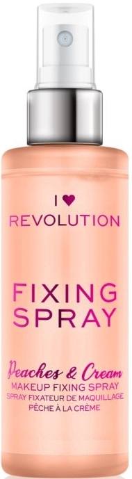 I Heart Revolution Makeup Revolution Fixing Spray Peaches & Cream Спрей, що фіксує макіяж - фото N1