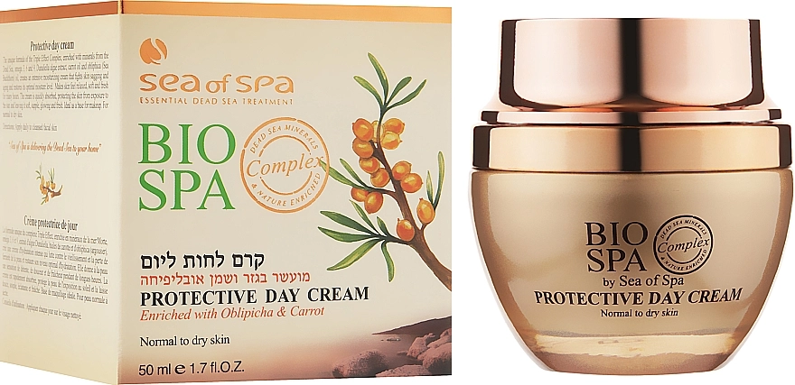 Sea of Spa Дневной крем для сухой и нормальной кожи Bio Spa Protective Day Cream - фото N2