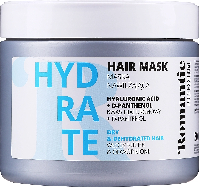 Romantic Professional Маска для сухих волос Hydrate Hair Mask - фото N1