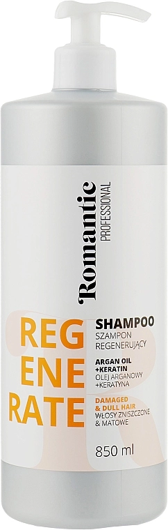 Romantic Professional Шампунь для поврежденных волос Helps to Regenerate Shampoo - фото N1