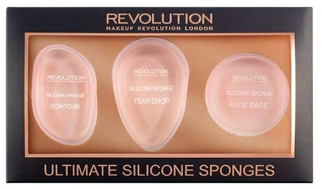 Makeup Revolution Набір силіконових спонжів Ultimate Silicone Sponge Set - фото N1