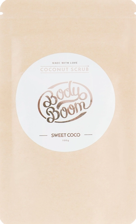 BodyBoom Кокосовый скраб для тела Coconut Scrub Sweet Coco - фото N3