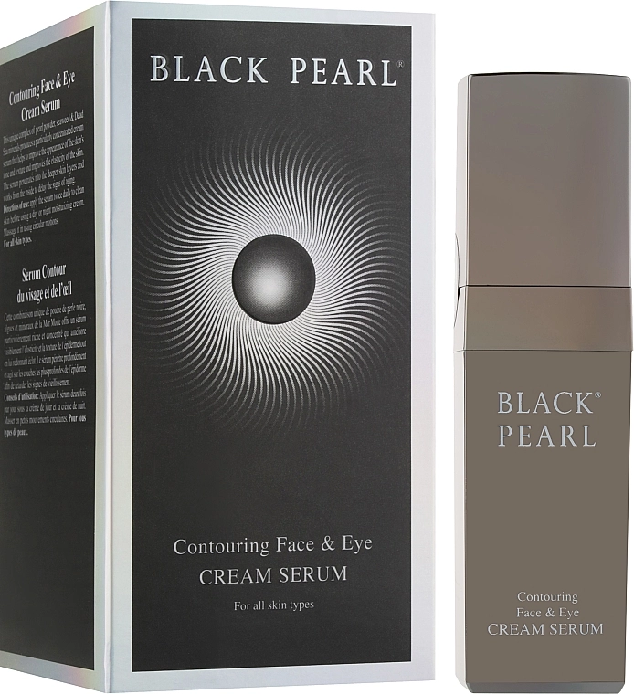 Sea of Spa Контурный крем-серум для лица и глаз Black Pearl Age Control Contouring Face & Eye Cream Serum For All Skin Types - фото N3