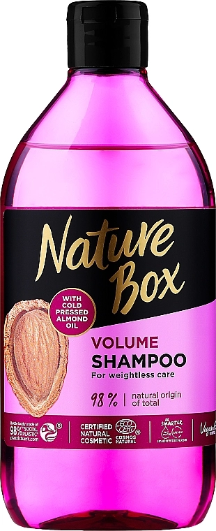 Nature Box Шампунь для волосся з мигдалевою олією Almond Oil Shampoo - фото N1