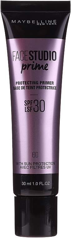 Maybelline New York Face Studio Prime Protecting Primer 60 SPF 30 Праймер для обличчя - фото N1