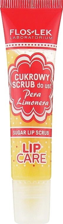 Floslek Цукровий скраб для губ Lip Care Sugar Lip Scrub Pear - фото N1