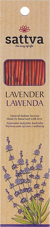 Sattva Ароматичні палички "Лаванда" Lavender - фото N1