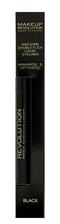 Makeup Revolution Awesome Double Flick Liquid Eyeliner Awesome Double Flick Liquid Eyeliner - фото N2