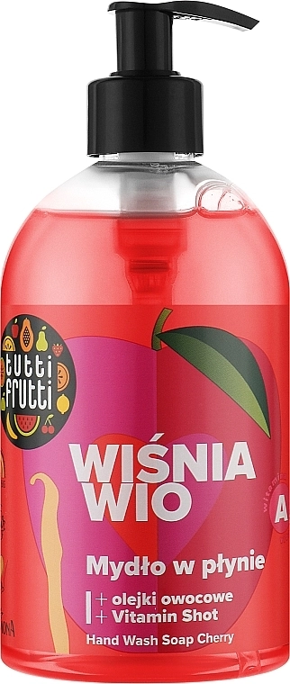 Farmona Рідке мило "Вишня і смородина" Tutti Frutti Hand Wash Soap - фото N1