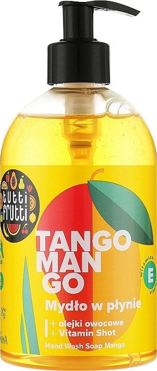 Farmona Жидкое мыло "Персик и манго" Tutti Frutti Hand Wash Soap - фото N1