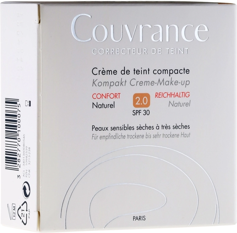 Avene Couvrance SPF 30 Тональна пудра для сухої шкіри - фото N2
