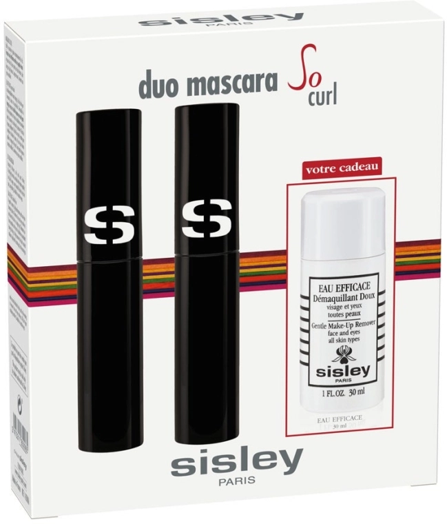 Sisley Duo Mascara So Curl Set (mascara/2x10ml + remover/30ml) Duo Mascara So Curl Set (mascara/2x10ml + remover/30ml) - фото N1