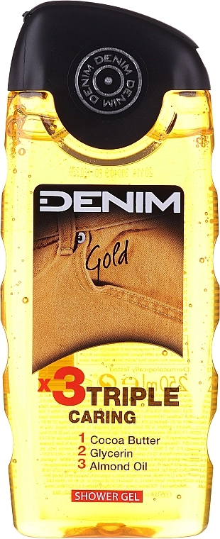 DENIM Gold Набор (s/g/250ml + deo/150ml) - фото N3