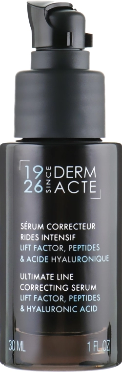 Academie Сироватка від зморшок коригувальна з ліфтинг-фактором Derm Acte Ultimate Line Correcting Serum - фото N2