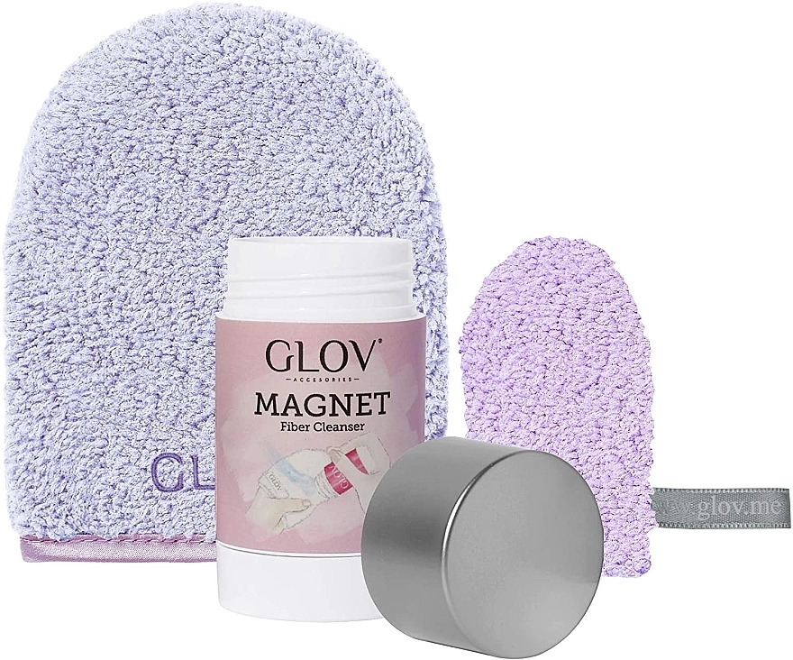 Glov Набір On-The-Go Crystal Clear (glove/mini/1pcs + glove/1pcs + stick/40g + hanger/1pcs + bag) - фото N2